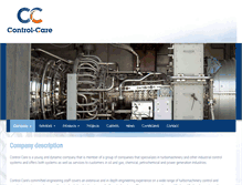 Tablet Screenshot of control-care.com